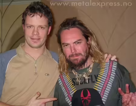Stig G. Nordahl and Max Cavalera Stig G. Nordahl and Max Cavalera