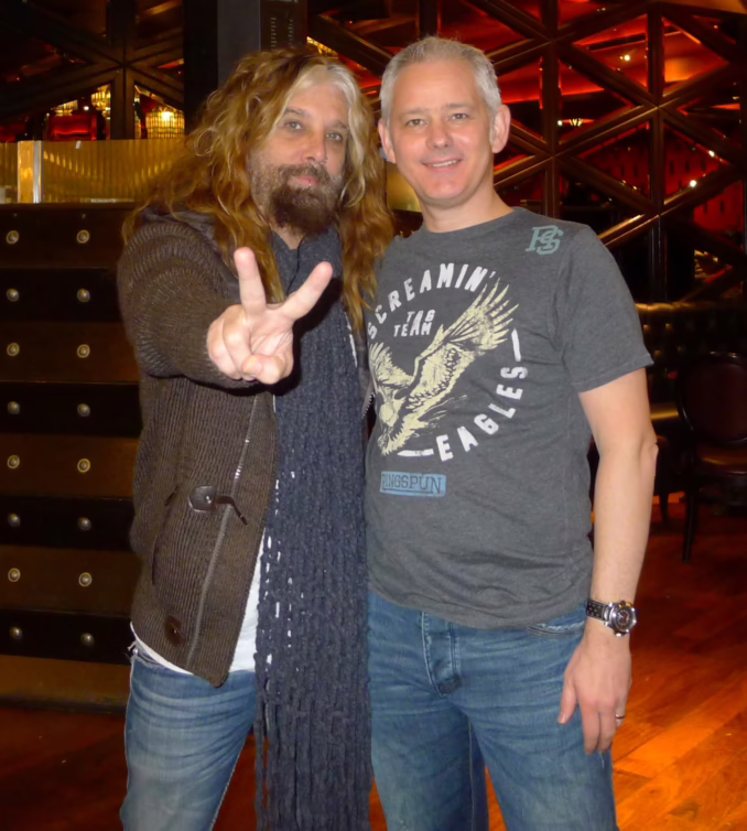 John Corabi and Mick Burgess John Corabi and Mick Burgess