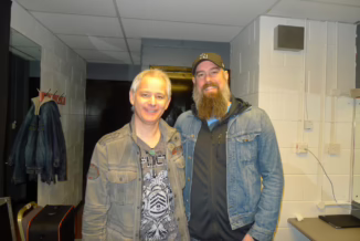 Mick Burgess and Björn Gelotte (In Flames)