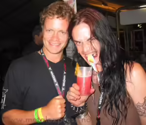 Picture of Cheerz with Damon (Savatage)