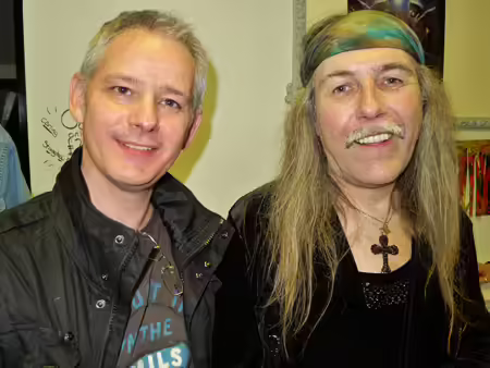 Mick Burgess and Uli Jon Roth Mick Burgess and Uli Jon Roth