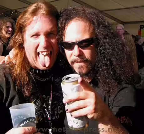 Backstage With Party with Vicious Rumors Picture of Party with Vicious Rumors