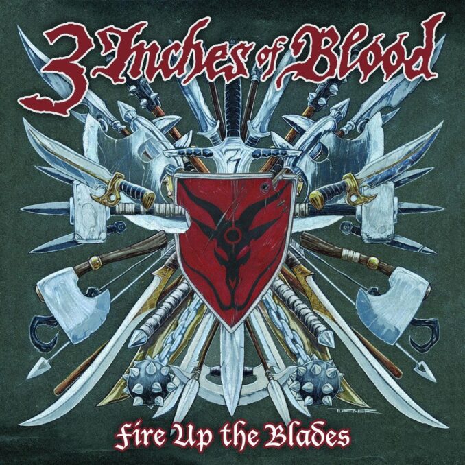 3 INCHES OF BLOOD - Fire Up The Blades