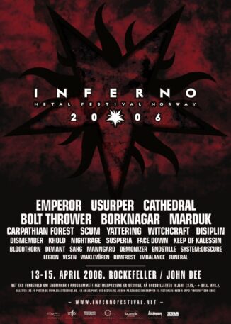 INFERNO FESTIVAL 2006 poster