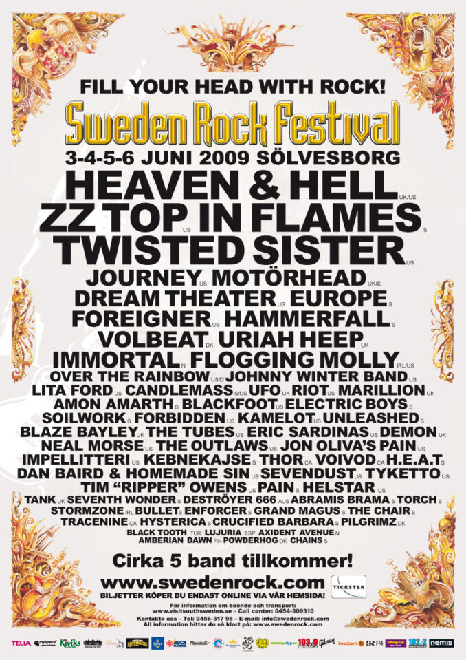 SWEDEN ROCK FESTIVAL 2008