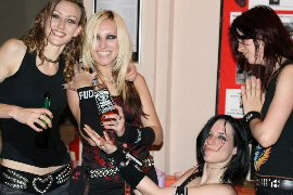 MCQUEEN (Backstage at The Carling Academy 2, Newcastle U.K., October 12, 2007)