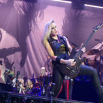 Nita Strauss of ALICE COOPER (Live at Metro Radio Arena, Newcastle, U.K., November 2, 2015)