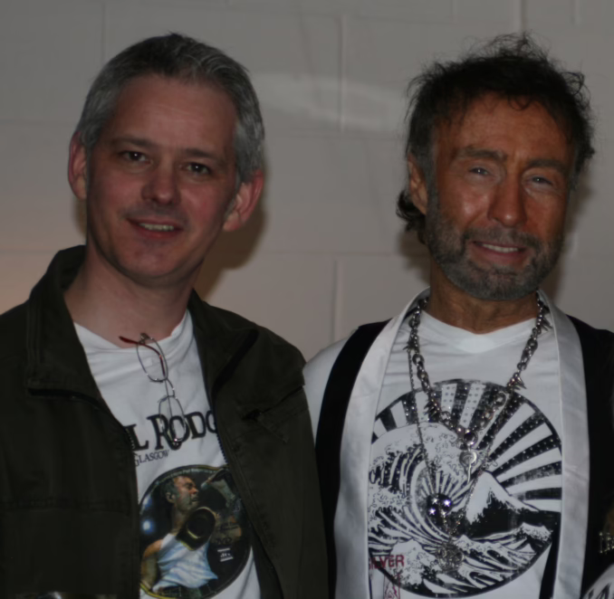 Mick Burgess and Paul Rodgers Mick Burgess and Paul Rodgers