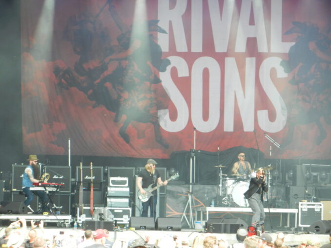 Rival Sons at ROCKLAHOMA 2017 (in Pryor, Oklahoma, US, May 26, 2017)