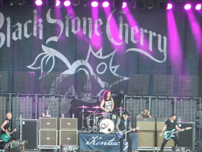 Black Stone Cherry at ROCKLAHOMA 2017 (in Pryor, Oklahoma, US, May 26, 2017)