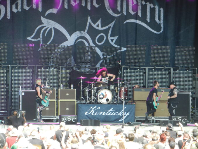 Black Stone Cherry at ROCKLAHOMA 2017 (in Pryor, Oklahoma, US, May 26, 2017)