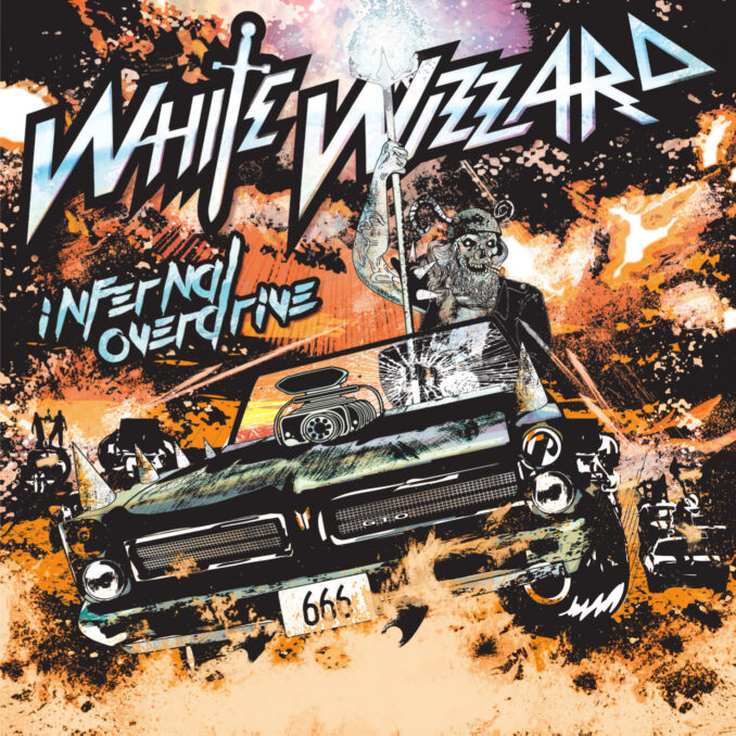 White Wizzard Infernal Overdrive Cover