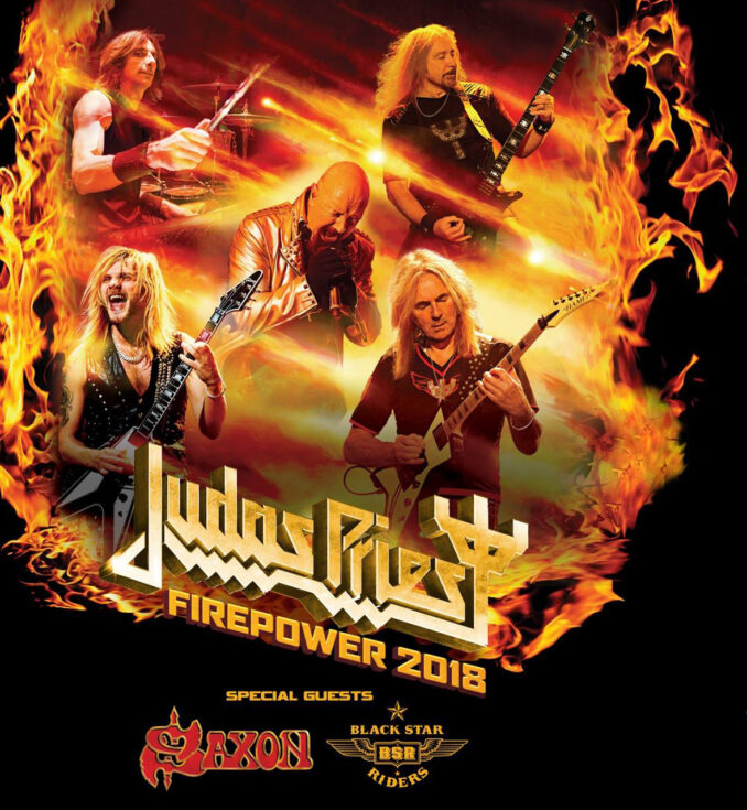 Judas Priest Firepower tour 2018