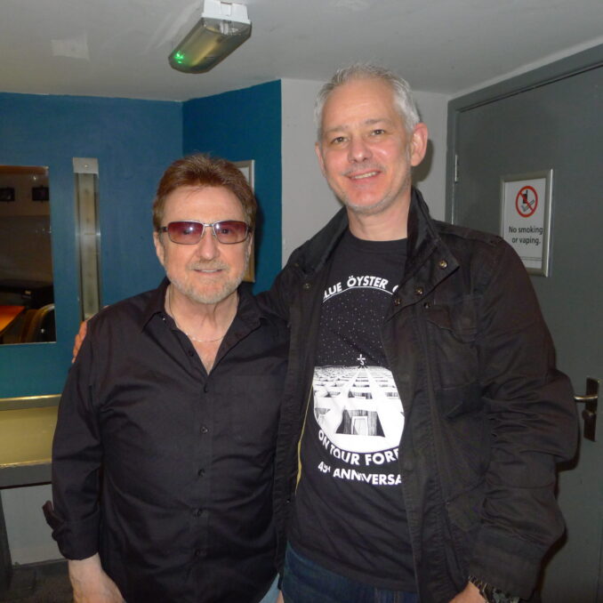 Buck Dharma and Mick Burgess