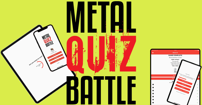 Download Our New App Metal Quiz Battle Win T Shirt Metal