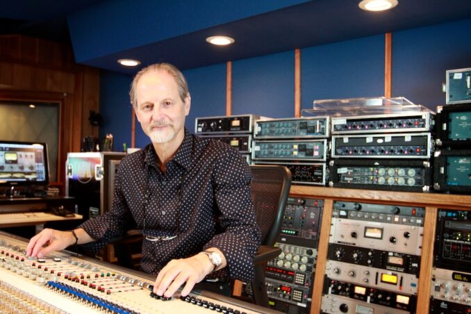 Eddie Kramer in studio