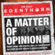 EDENTHORN - A Matter Of Opinion