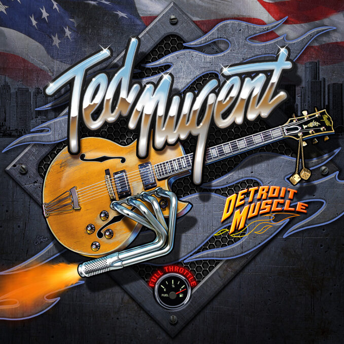Ted Nugent - Detroit Muscle Album Cover Ted Nugent - Detroit Muscle Album Cover