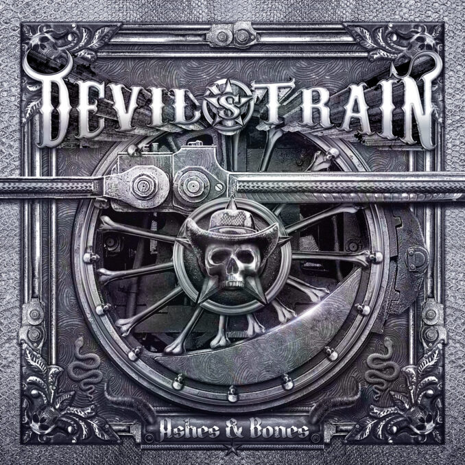 DEVIL'S TRAIN - Ashes & Bones album cover art