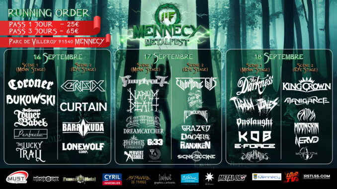 Mennecy Metal Fest Poster