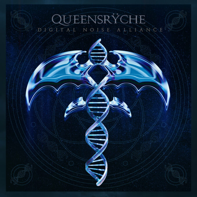 QUEENSRŸCHE - Digital Noise Alliance album cover art. QUEENSRŸCHE - Digital Noise Alliance album cover art.