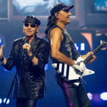 Klaus Meine and Matthias Jabs of the SCORPIONS (Live at the Moda Center, Portland, OR, USA, October 9, 2022)