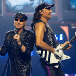 Klaus Meine and Matthias Jabs of the SCORPIONS (Live at the Moda Center, Portland, OR, USA, October 9, 2022)