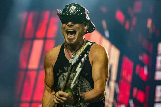 Rudolf Schenker of the SCORPIONS (Live at the Moda Center, Portland, OR, USA, October 9, 2022)