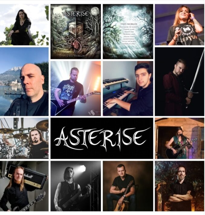 Asterise - promo photo collage