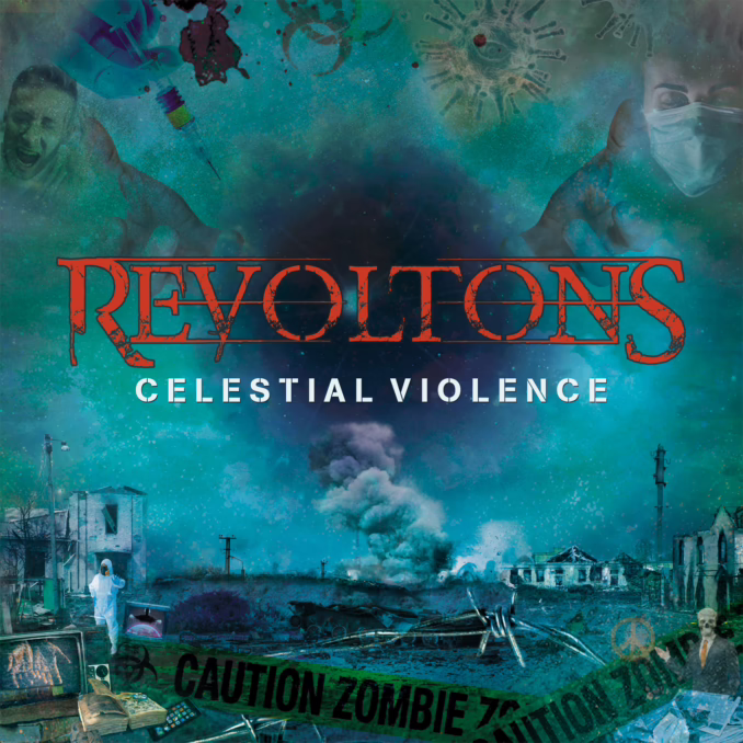 REVOLTONS - Celestial Violence cover art REVOLTONS - Celestial Violence cover art