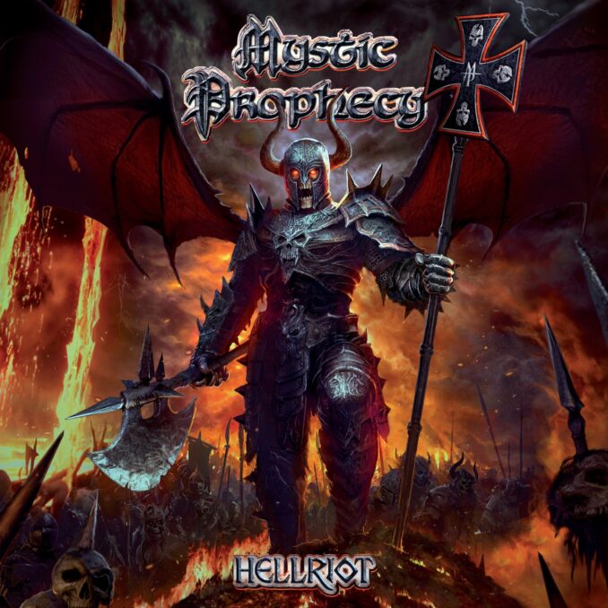 Mystic Prophecy - Hellriot album cover artwork Mystic Prophecy - Hellriot album cover artwork