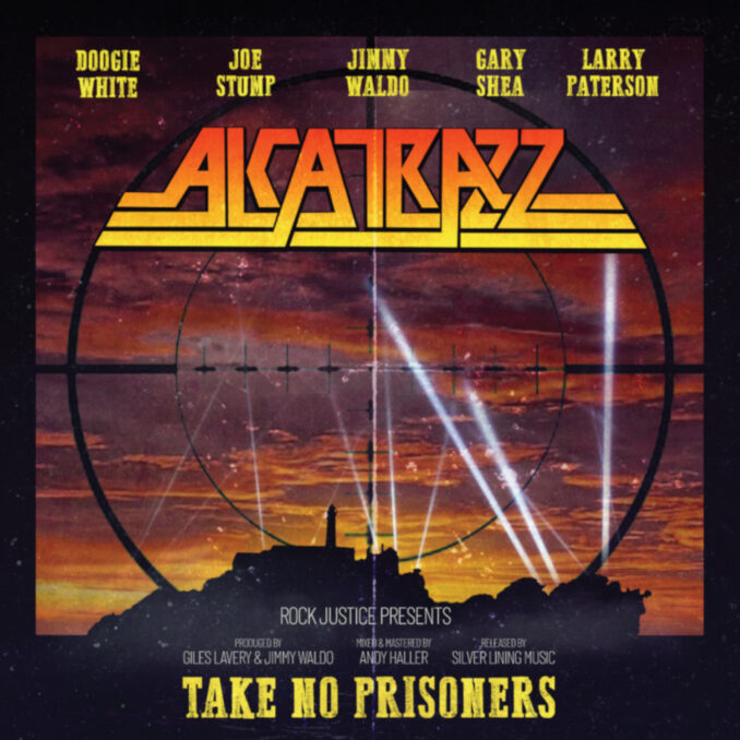 Alcatrazz - Take No Prisoners album cover art.