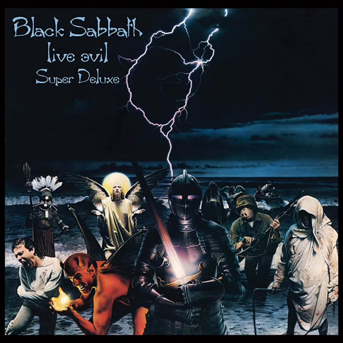 BLACK SABBATH - Live Evil 40th Anniversary Super Deluxe Edition cover art BLACK SABBATH - Live Evil 40th Anniversary Super Deluxe Edition cover art