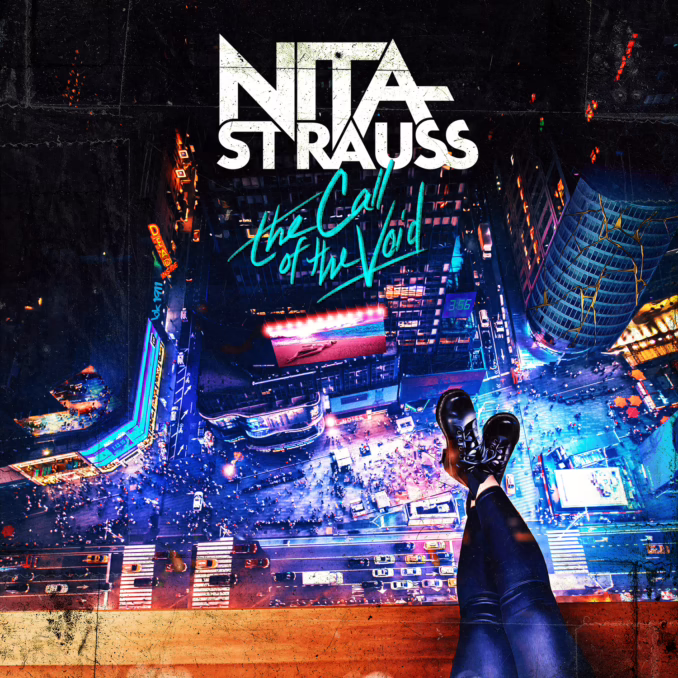 Nita Strauss - The Call Of The Void album cover art Nita Strauss - The Call Of The Void album cover art