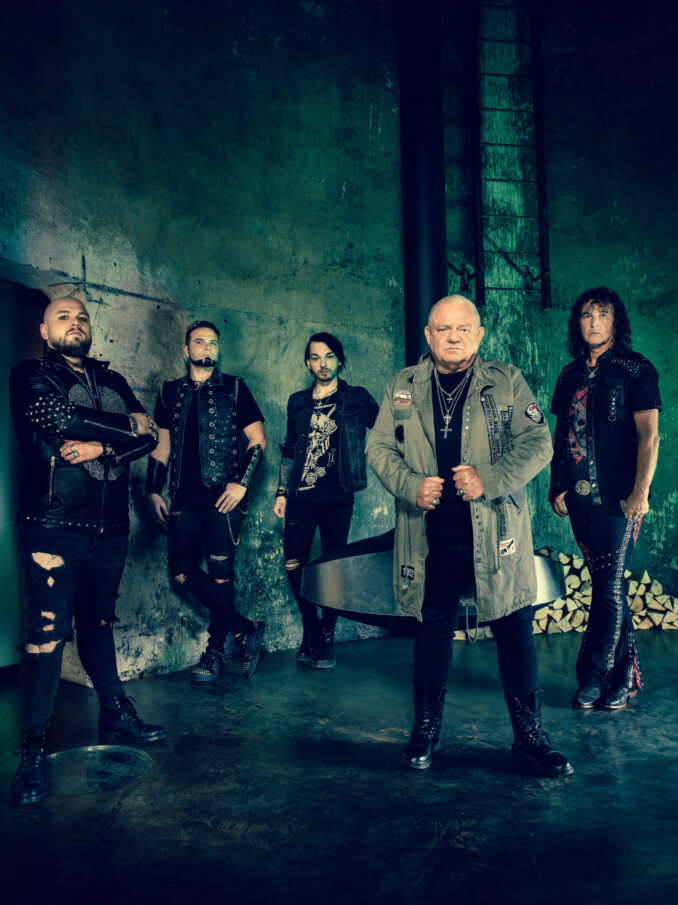 U.D.O. band photo by Photo by Martin Häusler.