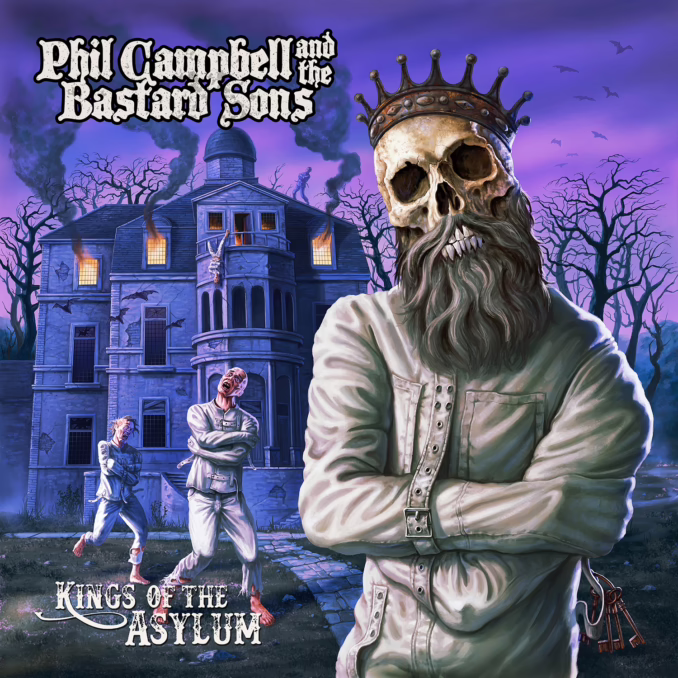 PHIL CAMPBELL AND THE BASTARD SONS - Kings of the Asylum PHIL CAMPBELL AND THE BASTARD SONS - Kings of the Asylum cover art