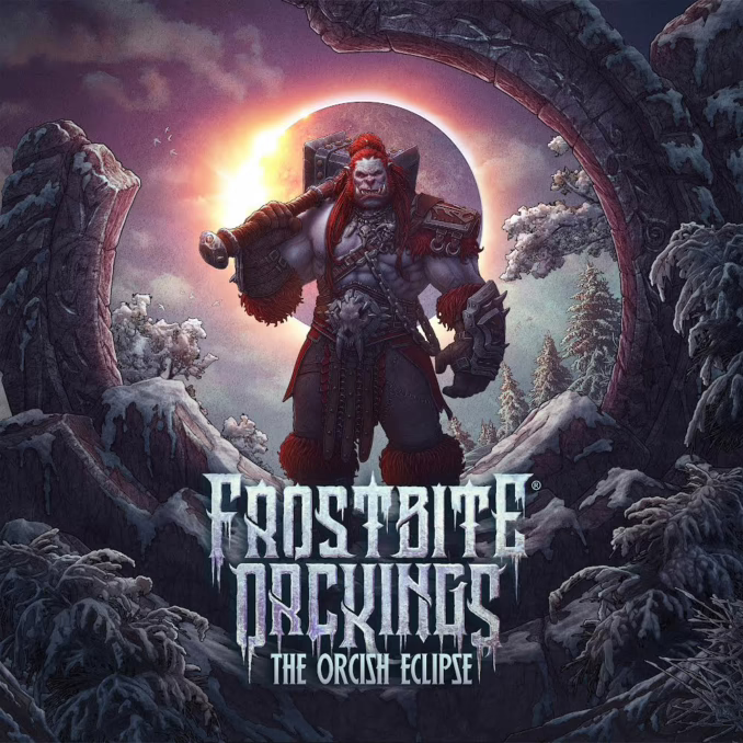 FROSTBITE ORCKINGS - The Orcish Eclipse album cover FROSTBITE ORCKINGS - The Orcish Eclipse album cover