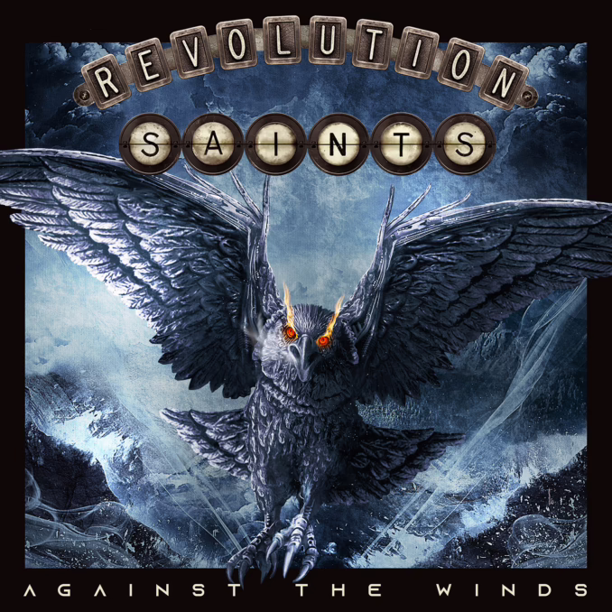 REVOLUTION SAINTS - Against The Winds album cover REVOLUTION SAINTS - Against The Winds album cover art.