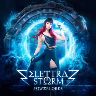 ELETTRA STORM - Powerlords album cover.