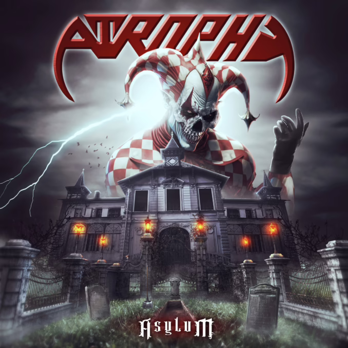 Atrophy - Asylum album cover Atrophy - Asylum album cover