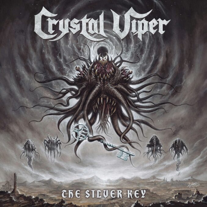 Crystal Viper - The Silver Key album cover art Crystal Viper - The Silver Key album cover art