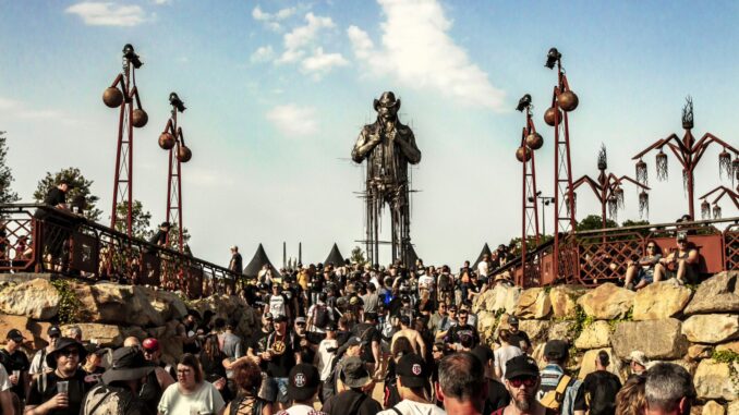 Hellfest Open Air Festival, Clisson, France. June 28, 2024. Hellfest Open Air Festival, Clisson, France. June 28, 2024.