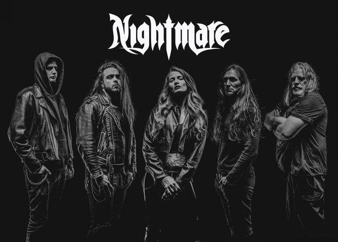 Nightmare band photo in 2024 by Jonathan Lhote.