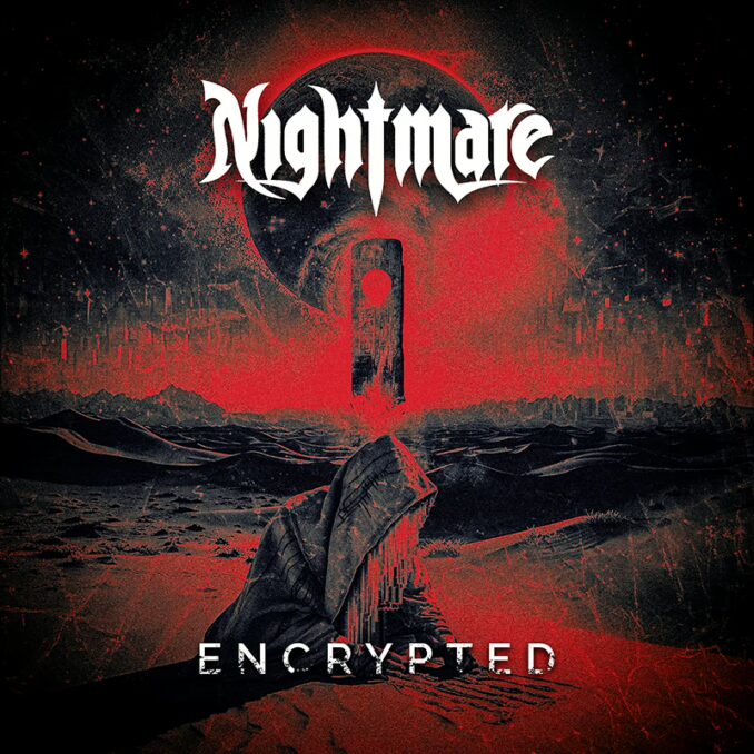 Nightmare-encrypted-album-cover Nightmare - Encrypted album cover art.